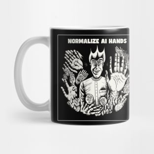 Normalize AI Hands Mug